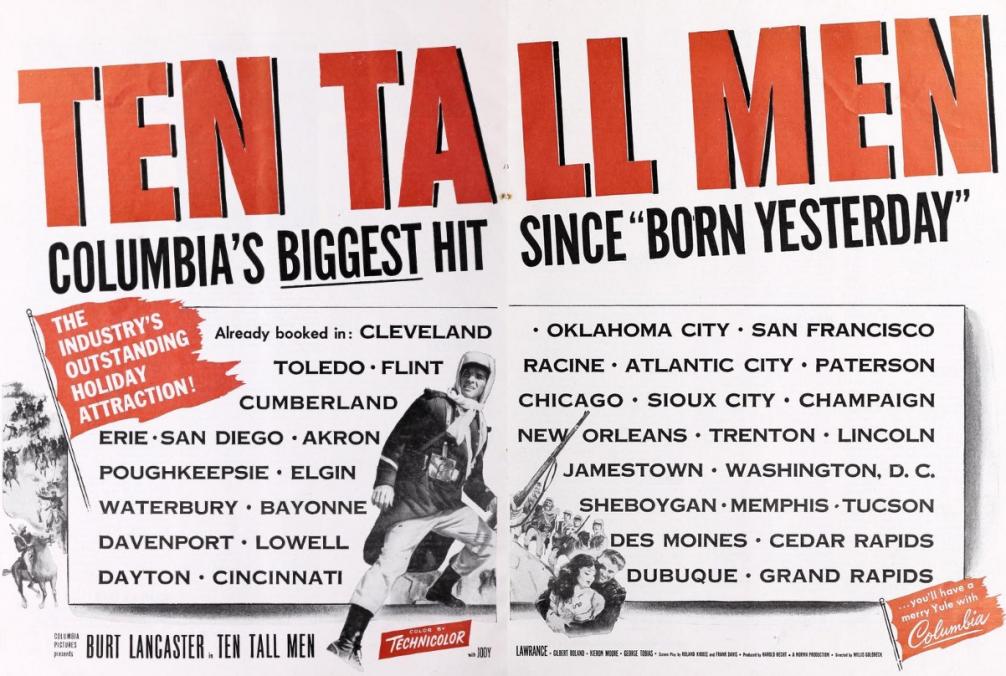 BOX OFFICE USA DU 24 OCTOBRE 1951 AU 30 OCTOBRE 1951