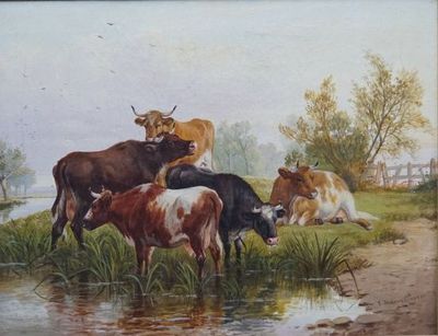 Peinture de :Thomas Sidney Cooper 