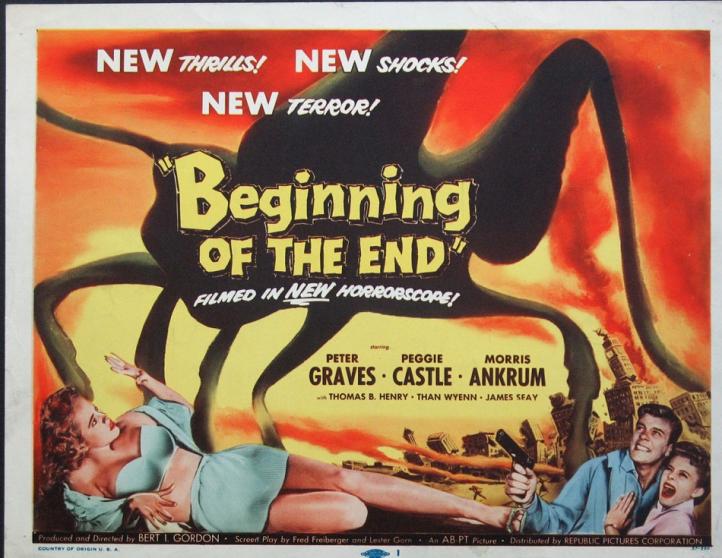 BEGINNING OF THE END box ofice USA 1957