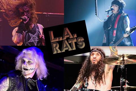 L.A. RATS (avec Nikki Sixx, Rob Zombie, John 5 et Tommy Clufetos) dévoile son premier single "I've Been Everywhere"