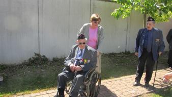 18 et 19 Mai - Des Anciens du B.M. 24 et des descendants étaient de retour à Obenheim 