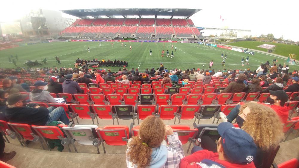 Final home game of the season: Atlético Ottawa versus York United FC on October 24th 2021