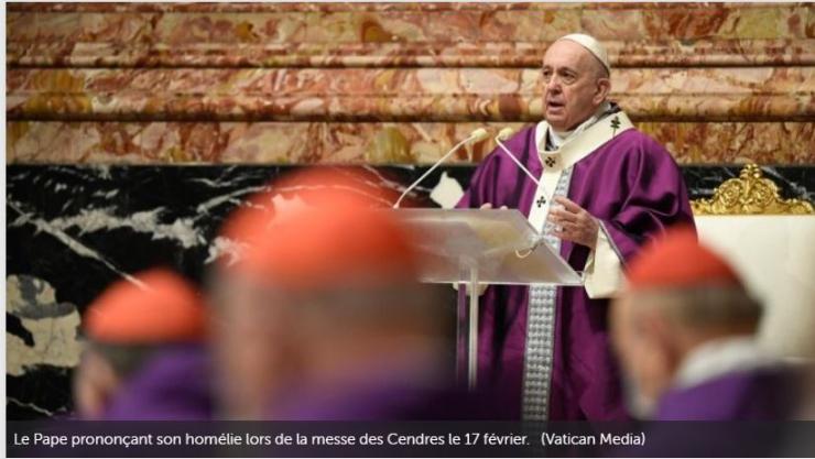 Mercredi des Cendres: «Le Carême est un exode de l’esclavage à la liberté» - VA