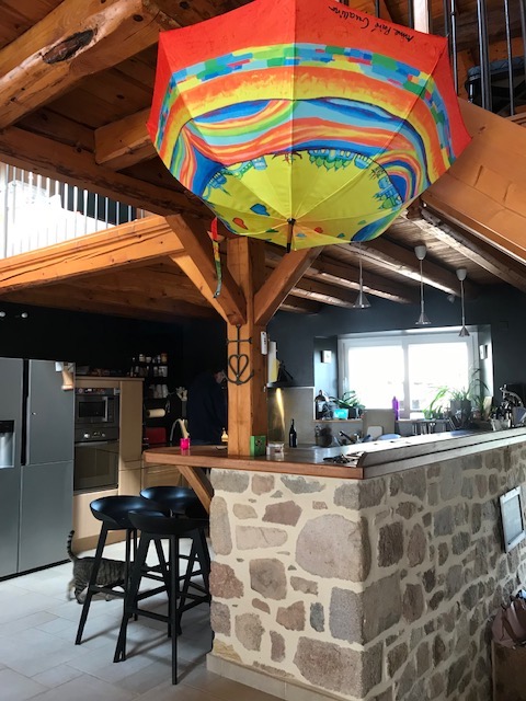 Parapluies à l'intérieur... 