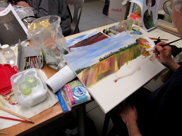 L'atelier-Peinture de la MJC