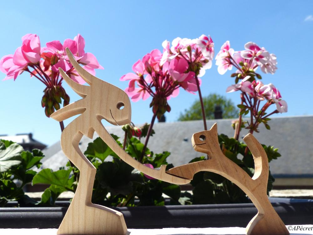 Annick dans sa ville