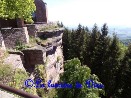 Mont Sainte Odile, Abbaye de Hohenbourg