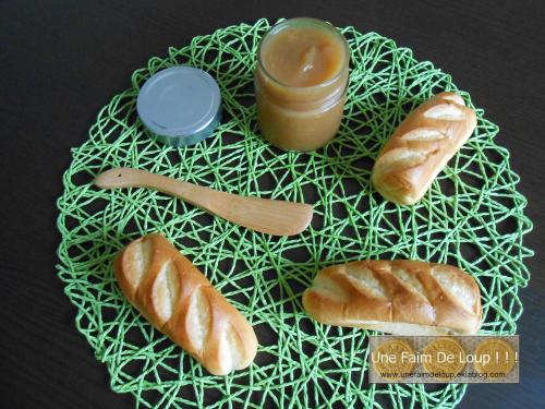 Pâte à tartiner aux pommes, miel et cannelle