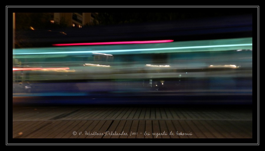 Un Tram passe...