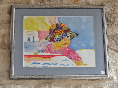 Aquarelles de Mme Leblanc