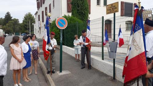 * Fondation France libre Délégation du Var - Cérémonie du 75ème Anniversaire de la Libération du Pradet 