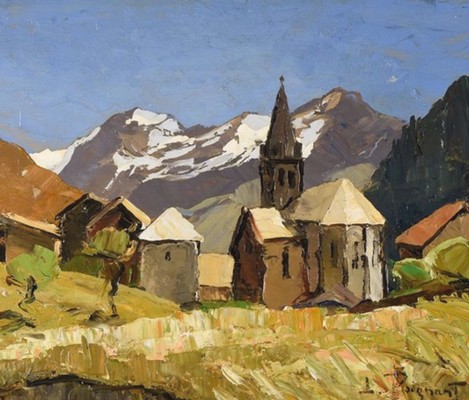 Peinture de : Lucien Poignant
