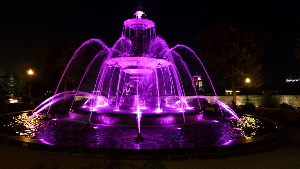 Le Vieux-Québec : vues de nuit...