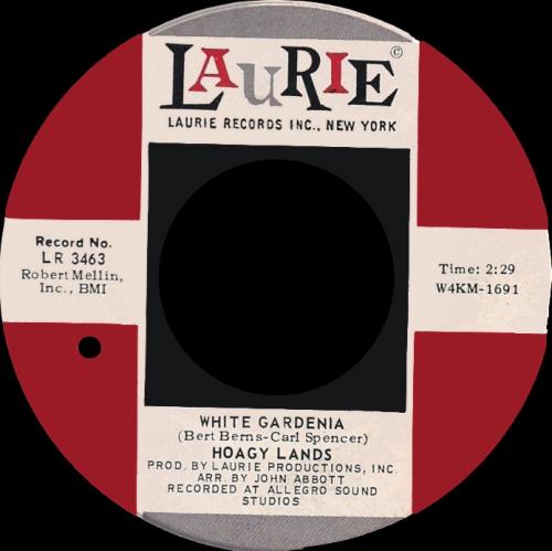 Hoagy Lands : CD " White Gardinia : The Singles Years 1966-1973 " SB Records DP 131 [ FR ]