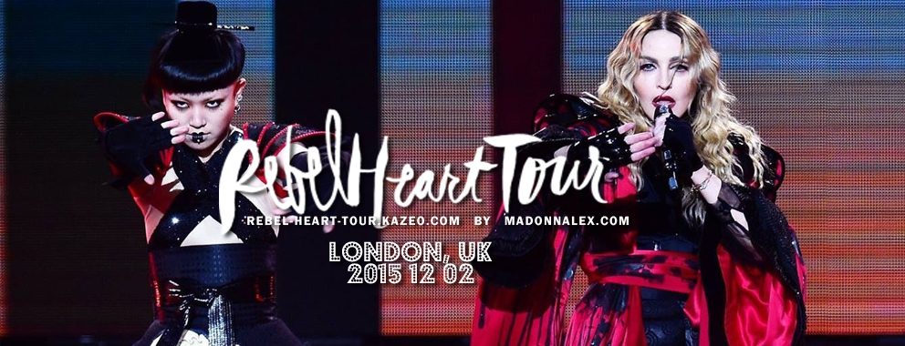 Madonna Rebel Heart Tour London 2