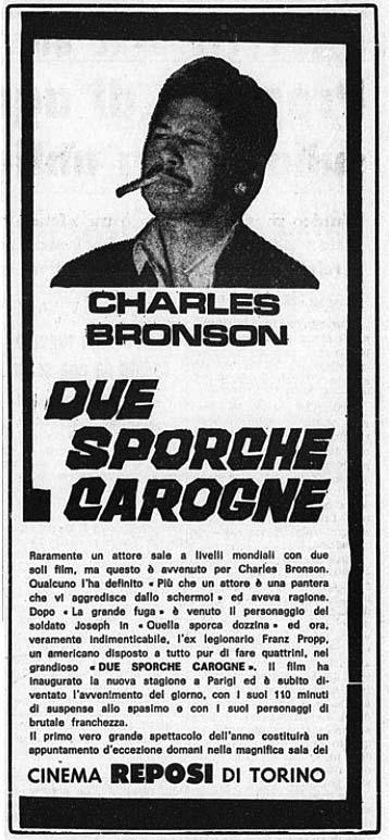 ADIEU L'AMI - ALAIN DELON BOX OFFICE 1968