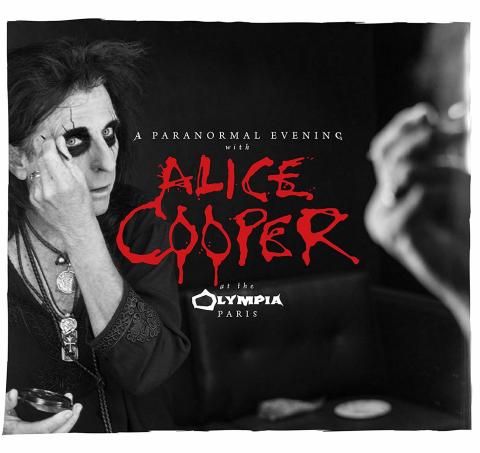 ALICE COOPER - Un nouvel extrait de l'album live A Paranormal Evening At The Olympia Paris dévoilé