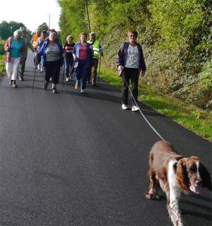 Une marche de 8 km pour les Aînés du canton