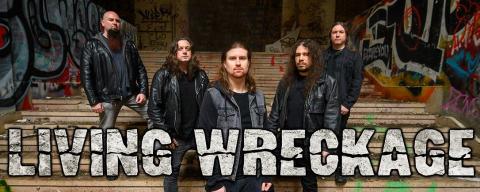 LIVING WRECKAGE - Les détails du EP One Foot In The Grave