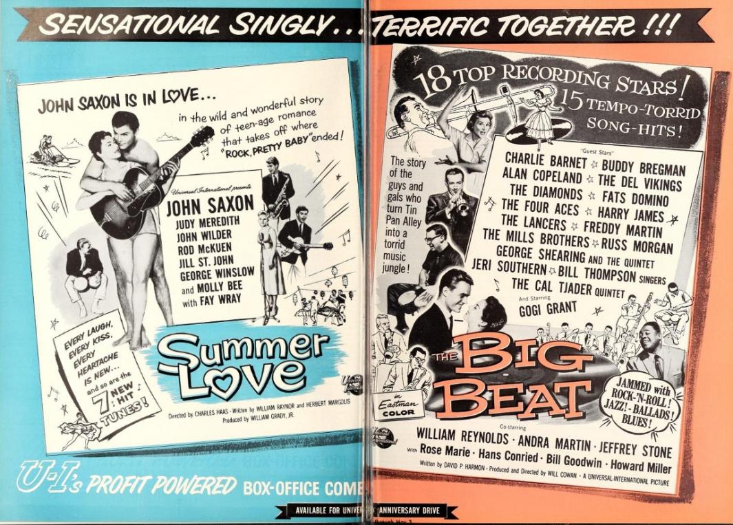 BOX OFFICE USA DU 19 FEVRIER 1958 AU 25 FEVRIER 1958
