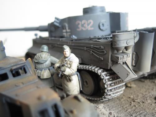 Un peu de boulot sur le diorama...