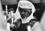 Laïachi Hamshish, prêtre et voyant gnawa, Città di Castello, Italie, 1989 ©Alain Volut