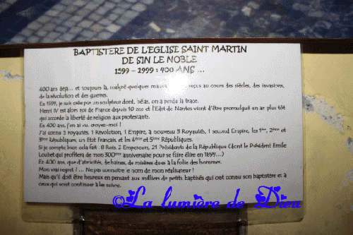 Sin le noble, église Saint Martin