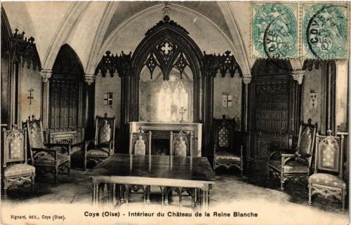 Château de la Dame Blanche et étangs de Comelles à Coye la Forêt (Oise)