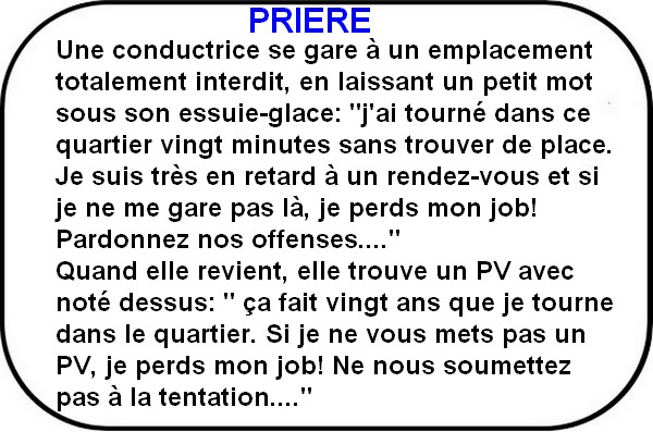 Exceptionnelement une page d'humour en ce mardi...