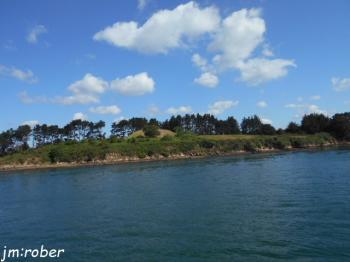 Bretagne , Le tour du Golf du Morbihan en bateau (2)