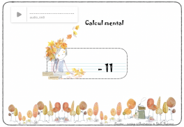 calcul mental interactif : soustraire 11