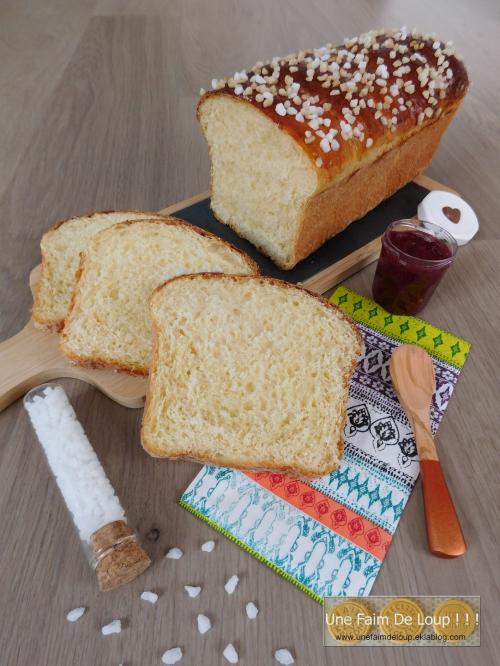 Brioche légère au fromage blanc