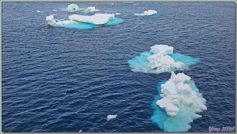 03/03/2022 : navigation très monotone entre Mer de Ross et Mer d'Amundsen - Antarctique