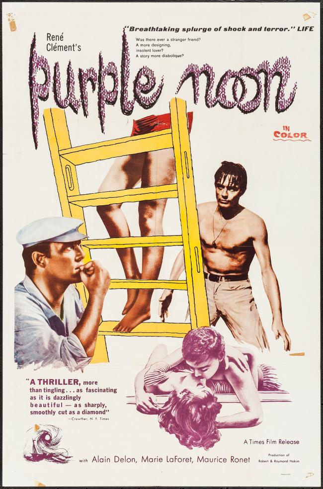 PURPLE NOON BOX OFFICE USA 1961