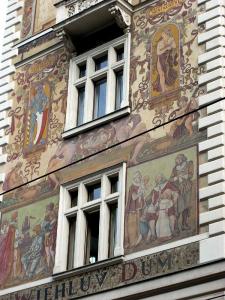 Prague : les façades peintes (1)