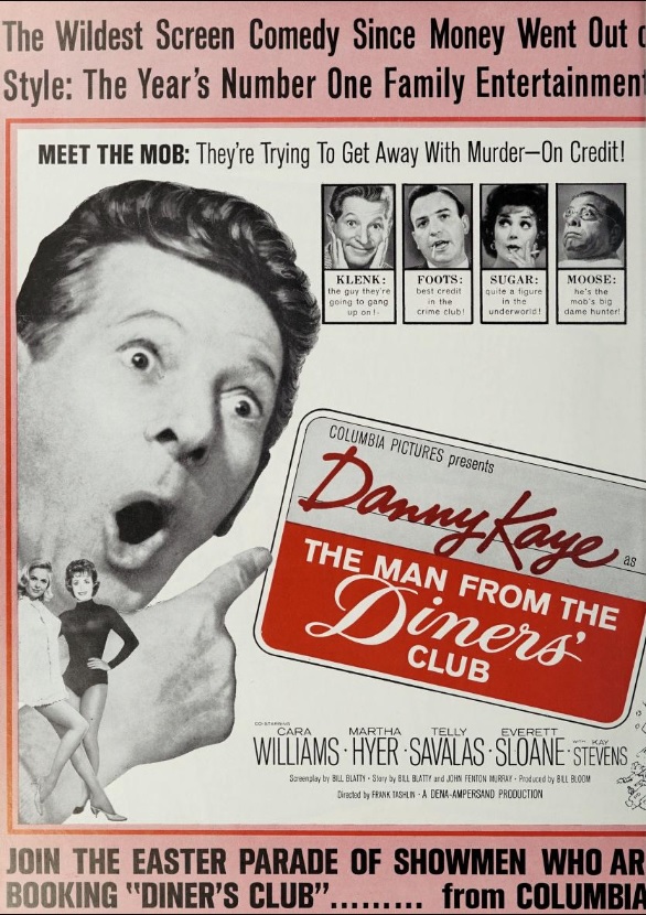 THE MAN FROM THE DINER'S CLUB (LES PIEDS DANS LE PLAT) BOX OFFICE USA 1963