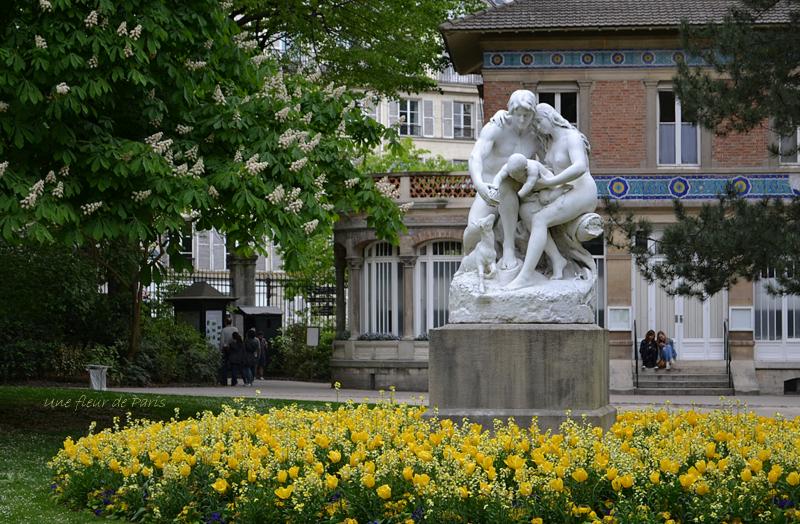Jardin du Luxembourg : Joies de la famille de Horace DAILLION