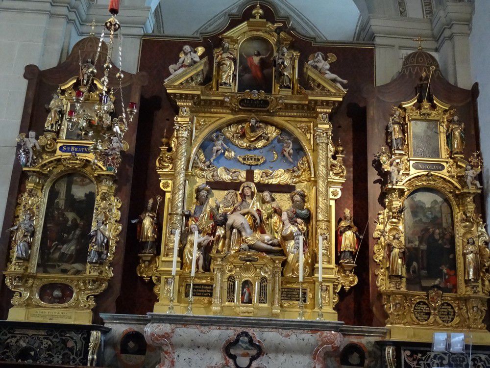 L'église Saint-Léger de Lucerne...