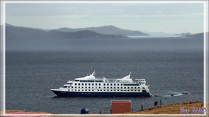 En fin de journée, embarquement sur le Stella Australis - Ushuaïa - Terre de Feu - Argentine