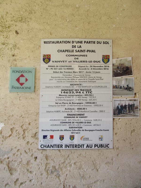 Eric de Laclos a exposé ses belles sculptures dans la chapelle Saint-Phal, pour les Journées du Patrimoine 2018