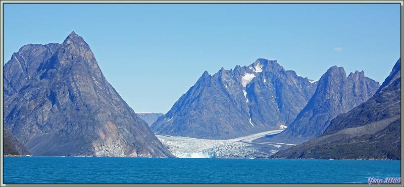 Glacier Sermitsiaq Sermia - Kangerlussuatsiaq Fjord (Evighedsfjorden) - Groenland