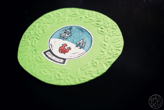 Quelques cartes tamponnées...