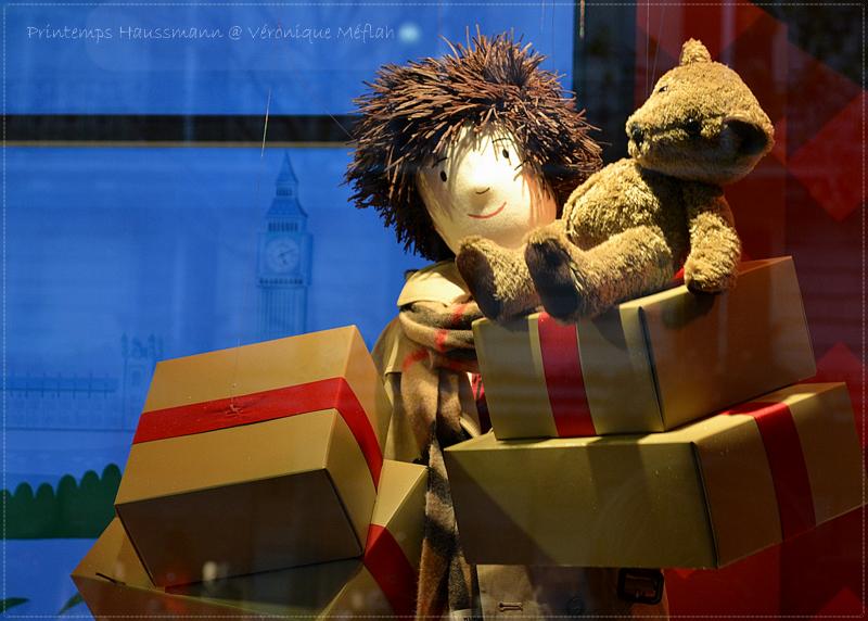 Les vitrines du Printemps Haussmann : Un monde féerique !