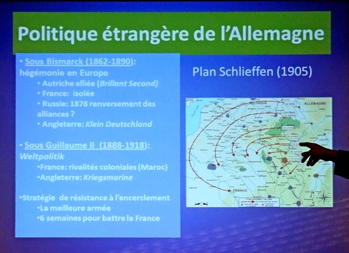 "L'Europe de 1914" une conférence de Robert Fries pour l'Association Culturelle Châtillonnaise