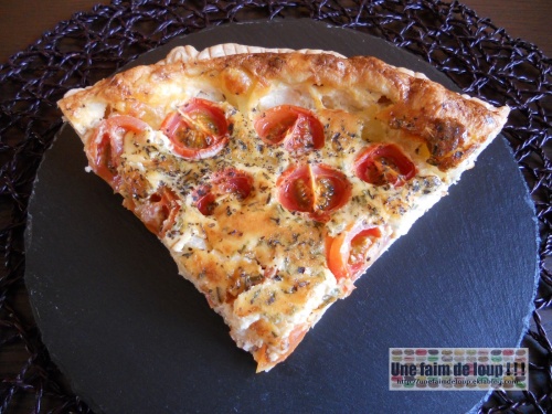 Tarte fondante tomate mozza'