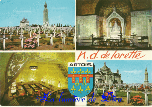 Ablain saint Nazaire : Basilique Notre-Dame de Lorette