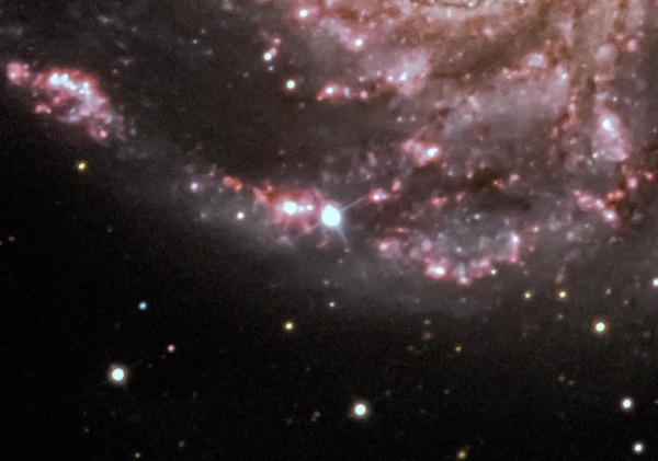 Supernova SN 2023ixf dans la galaxie M101