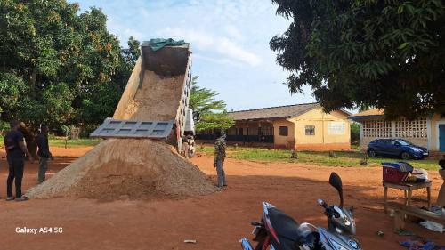 démarrage du chantier 2024 djakblé gbama