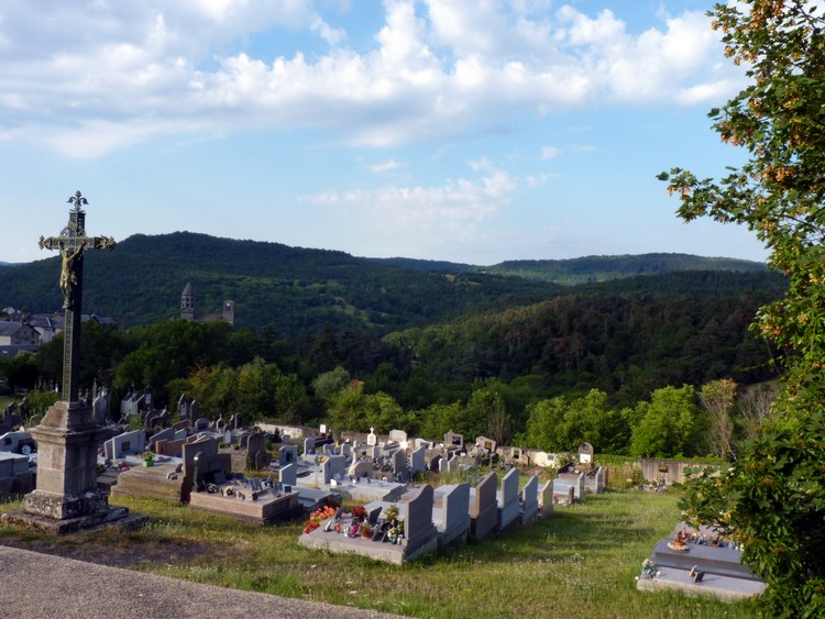 Depuis le cimetière