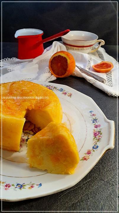 GÂTEAU LÉGER A L'ORANGE SANGUINE,HEALTHY